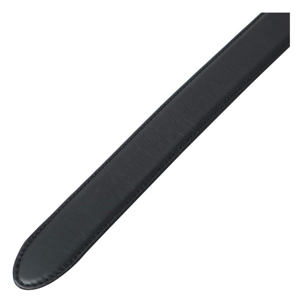 [DAKS] Men's Leather Belt, Made In Japan, DB34710, Buckle Type [01] Black
