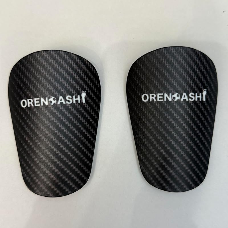 ORENOASHI Самые маленькие в мире щитки для голени, Самые легкие в мире, Длина 10 см x Ширина 8 см, 18,0 г