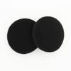 10 Pares/lote Redondo 35 40 45 50 55 60 65 mm Cubierta de Auriculares Reemplazo Esponja Almohadillas para Orejas Universal Almohadillas de Espuma Cojín de Espuma