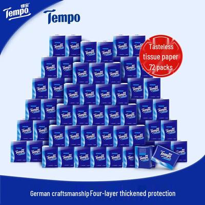 Tempo Unscented 4-Ply Soft Pack Tissues