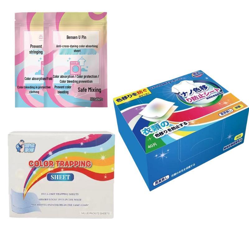 Color-Guard Wäscheblätter: Schutz vor Ausbluten, Farbabgabe und zum Fixieren der Farbe - Erhältlich in 72 oder 40 Blatt