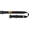 Tajima New Standard Safety Waist 125cm and Durable Forged Black Nylon Belt Belt, Belt, Medium, Black, BWBM125-BK, Long, Impact-Resistant One-Touch