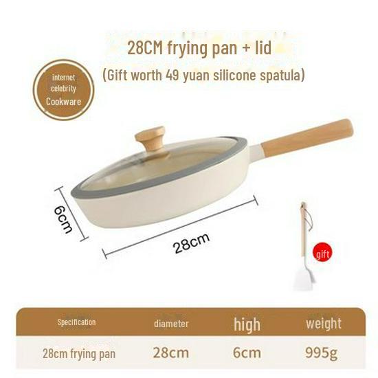 

Керамическая сковорода и молочник Neoflam с антипригарным покрытием для газовых и индукционных плит