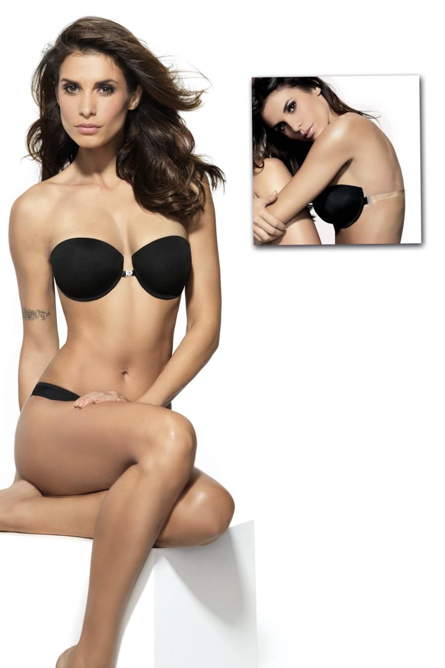 

Бюстгальтер push-up Lormar (22577) 65B прозорий колір чорний