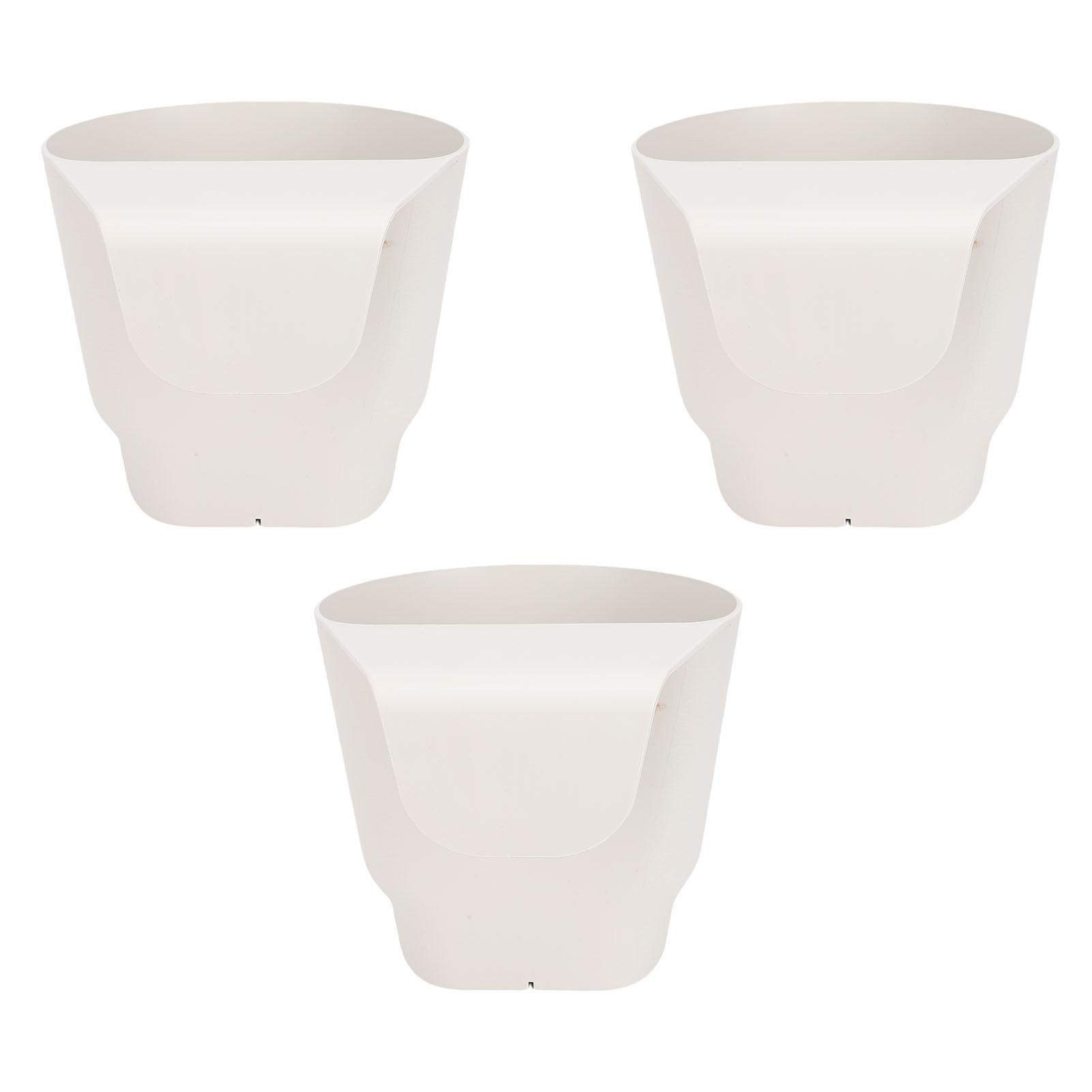 

Hanging Flower Pot Efficient Drainage System Fence Hanging Bucket Pot for Balcony Garden Handrail