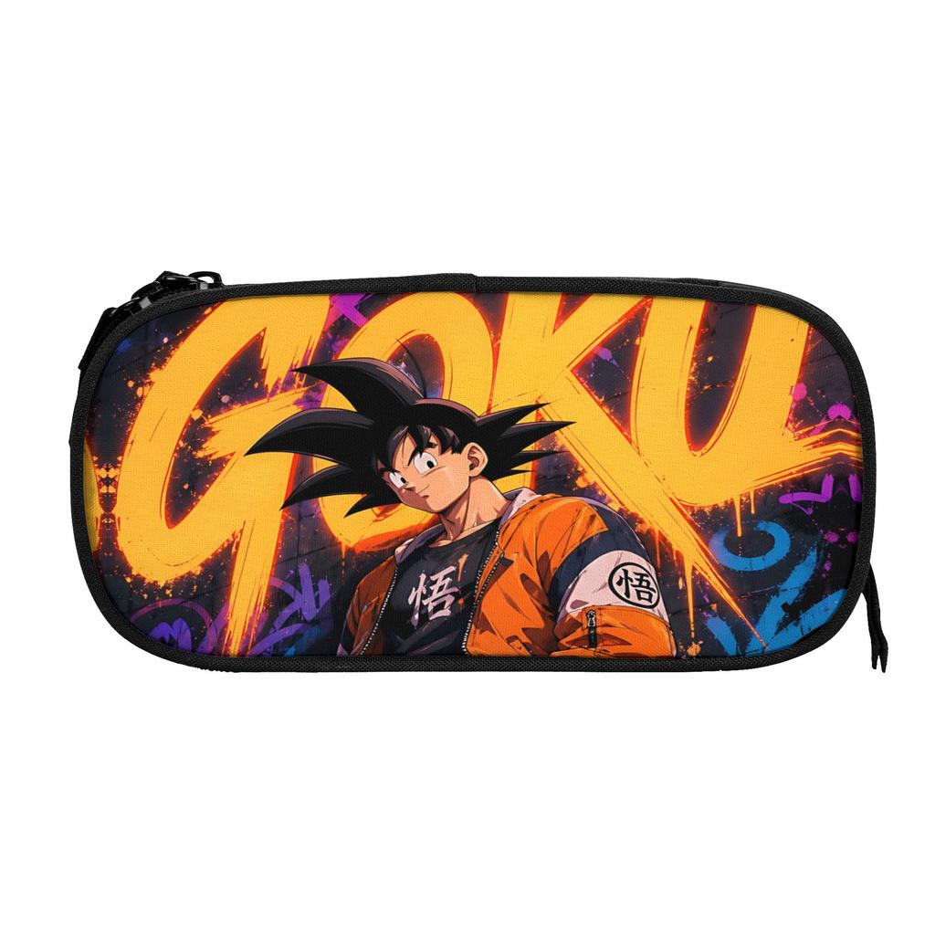 Custom Dragon Ball Super Saiyan Goku Large Capacity Bags for Child Handheld Study Bag for Boys Gilrs Kids