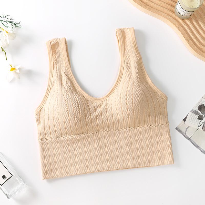 

Strapless Vest with Removable Base: Enhances Shoulders, Hides Underarm Fat, Chest Wrap, U-Shaped Back, Includes Chest Pads. One Size (85-125)