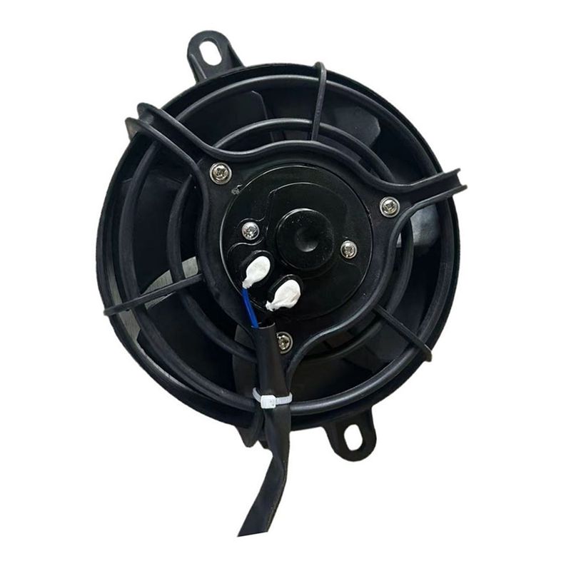 A77E-Motorcycle Engine Cooler 5 Inch 12V Electric Radiator Fan Oil Cooler For Honda Kawasaki ATV Accessories