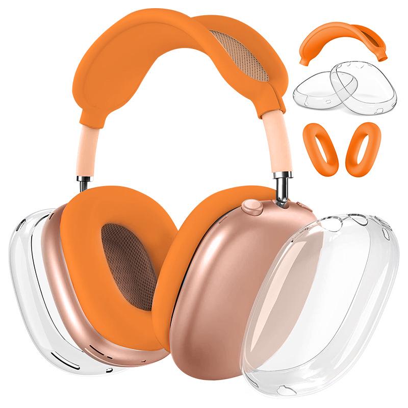 AirPods Max TPU Over-Ear Headphone Protective Case (Three-Piece Set)