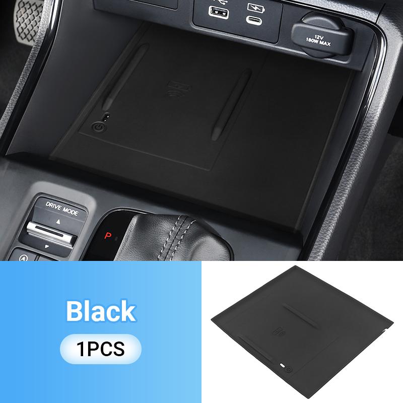 

Для Honda CR-V CRV 6-го поколения 2023 2024 2025 гибридный автомобиль салон центральное управление беспроводная зарядка силиконовый чехол коврик наклейка накладка чёрный