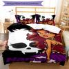 3pcs Custom Name Cartoon Monster High Bedding Set Duvet Cover Closure Includes 1 Duvet Cover & 2 Pillowcases for All Seasons Bedroom Decor