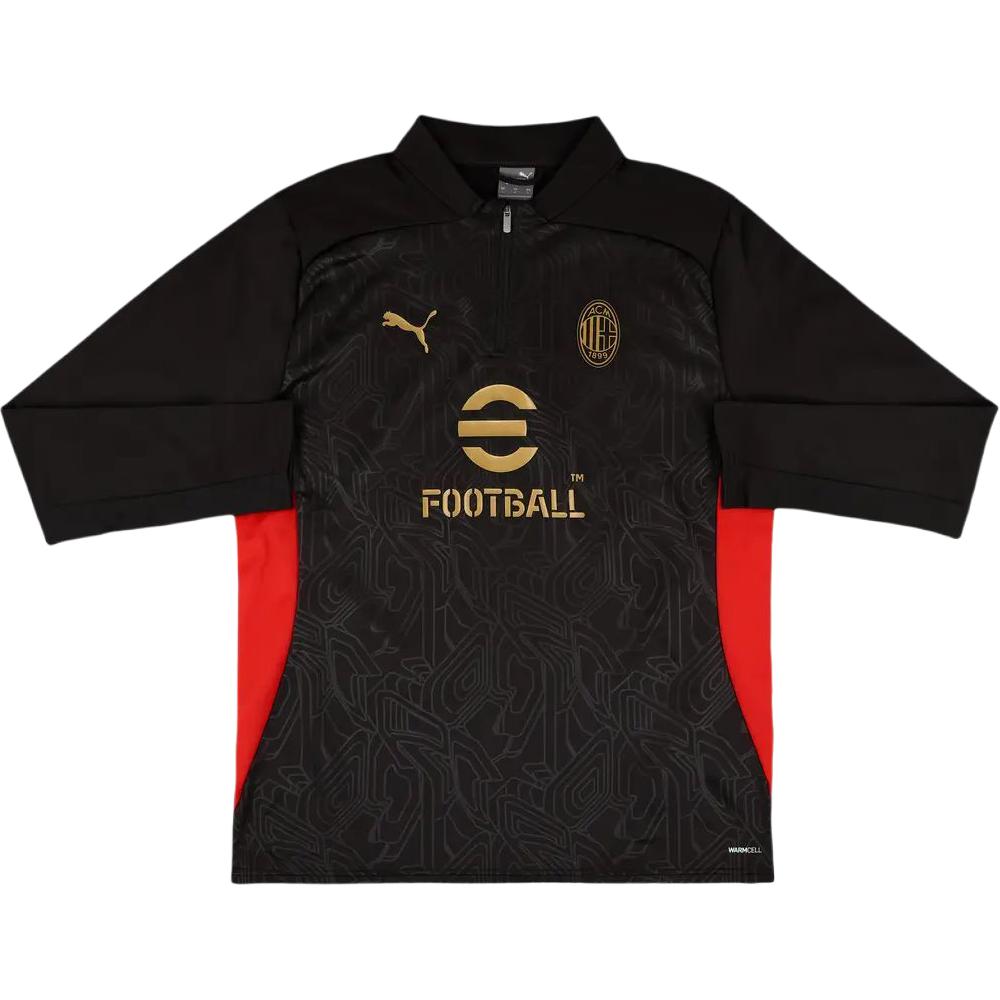 

Puma Футбольная футболка AC Milan 2024-25, модная, удобная, мягкая, приятная к коже, с длинным рукавом, мужские топы 777505-04 M