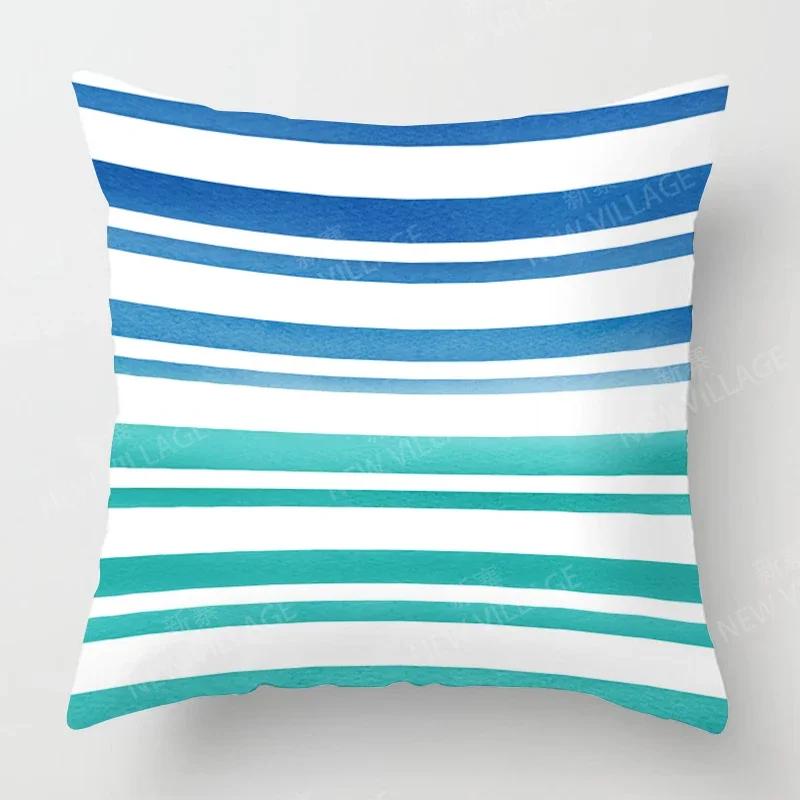 Modern Light Green Abstract Geometric Cushion Cover Home Decor Pillow Cover Sofa Throw Pillow Cover 45x45 40x40 50x50 60x60