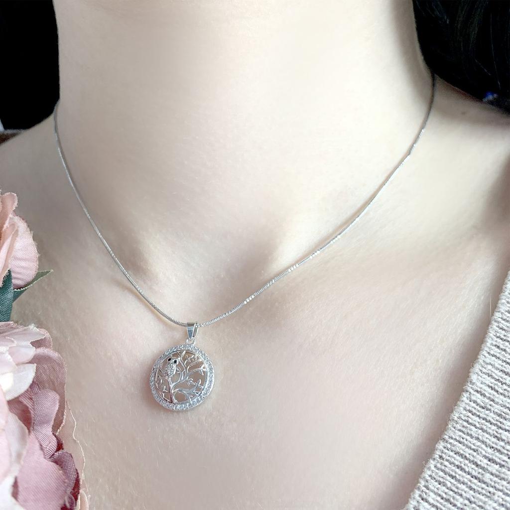 Silver Pendant with Cubic Zirkonia (2036708)