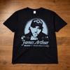 Summer Hot Sale James Arthur Pisces World Tour 2026 Graphics T Shirts Unisex Lightweight Printed Short Sleeve Casual Outdoor Cotton Tee