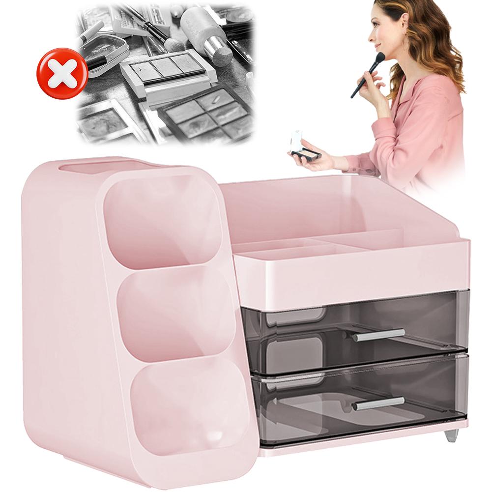 Cosmetic Storage Box Bathroom Big Capacity Waterproof Jewelry Makeup Organizer Home Skin Care Lipstick Make Up Storage Drawer