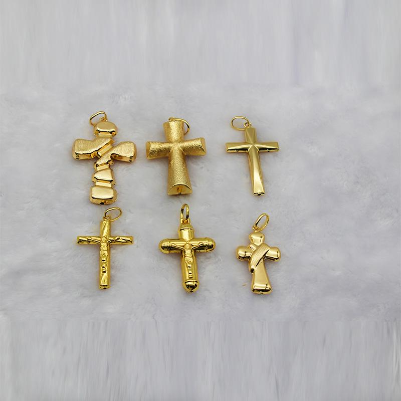 Pendant with Necklace For Women Men 24k Gold Plated Copper 33 Designs Wholesale Fashion Zircon For Daily Wear Anniversary