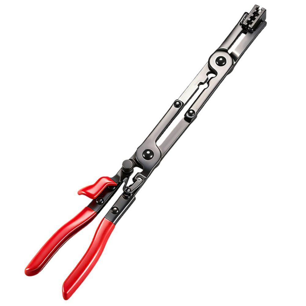 Long Reach Clamp Removal Tool Adjustable Fuel Line Pliers Hose Clamp Pliers Auto Repair
