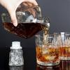 Karafka Szklana Butelka Z Korkiem Na Whisky Brandy Alkohol Prezent 830 Ml