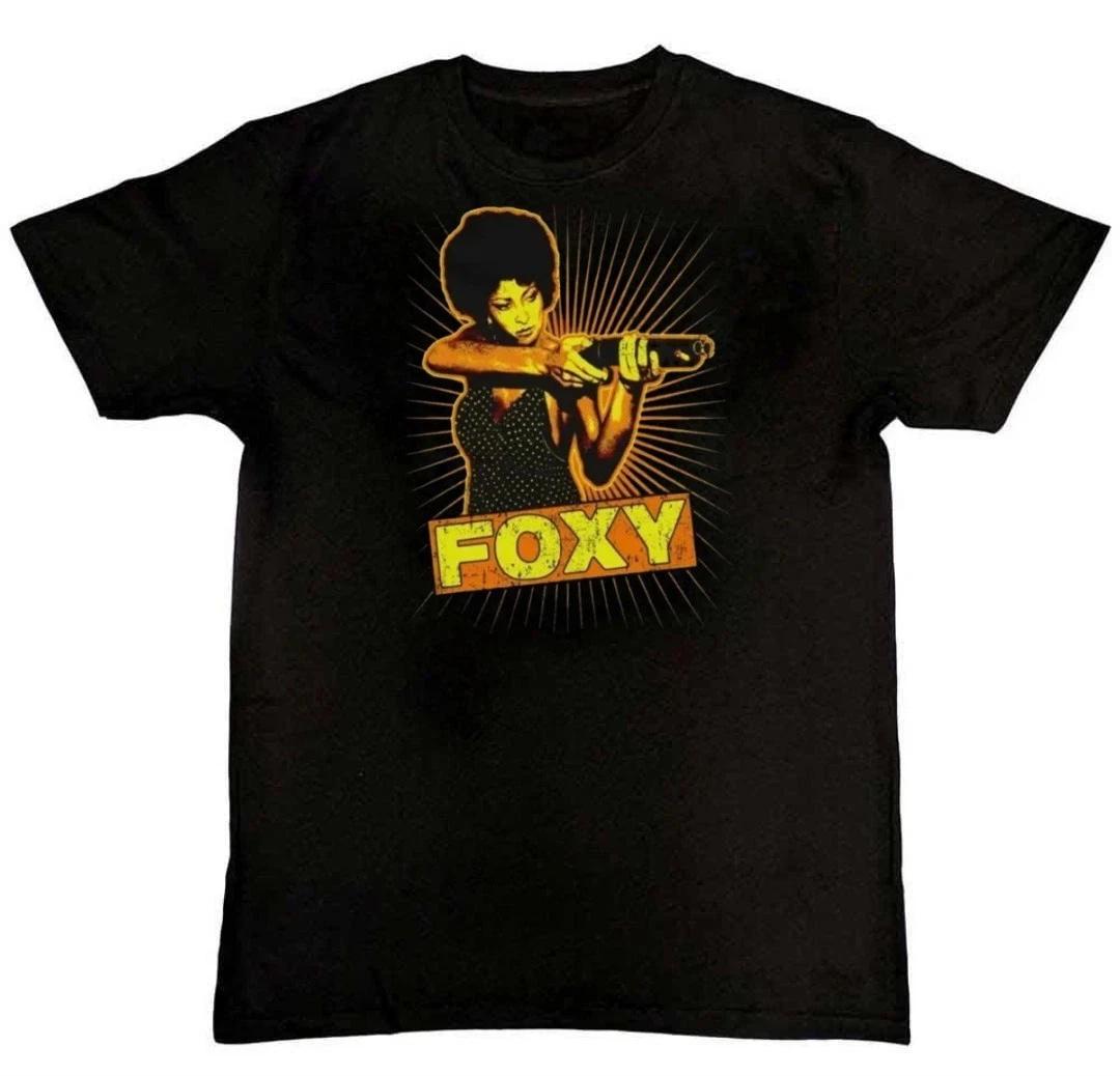 Retro Style Pam Grier Foxy Brown Graphic Print Unisex T-Shirt S M L XL 2 3 4 XL XL