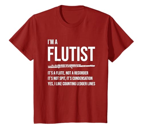 Flute, Classical Music, Jazz Music, Music Lover, Flutist Gift, Funny Flute Lover, Woodwind Instrument T-Shirt