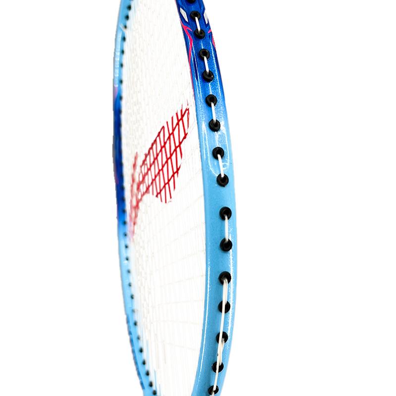 Li Ning Thunder 9 Carbon Aluminum Badminton Rackets Offensive Type Heavy Head, Stiff Shaft Entry level 4U/G5 Blue AYPT717
