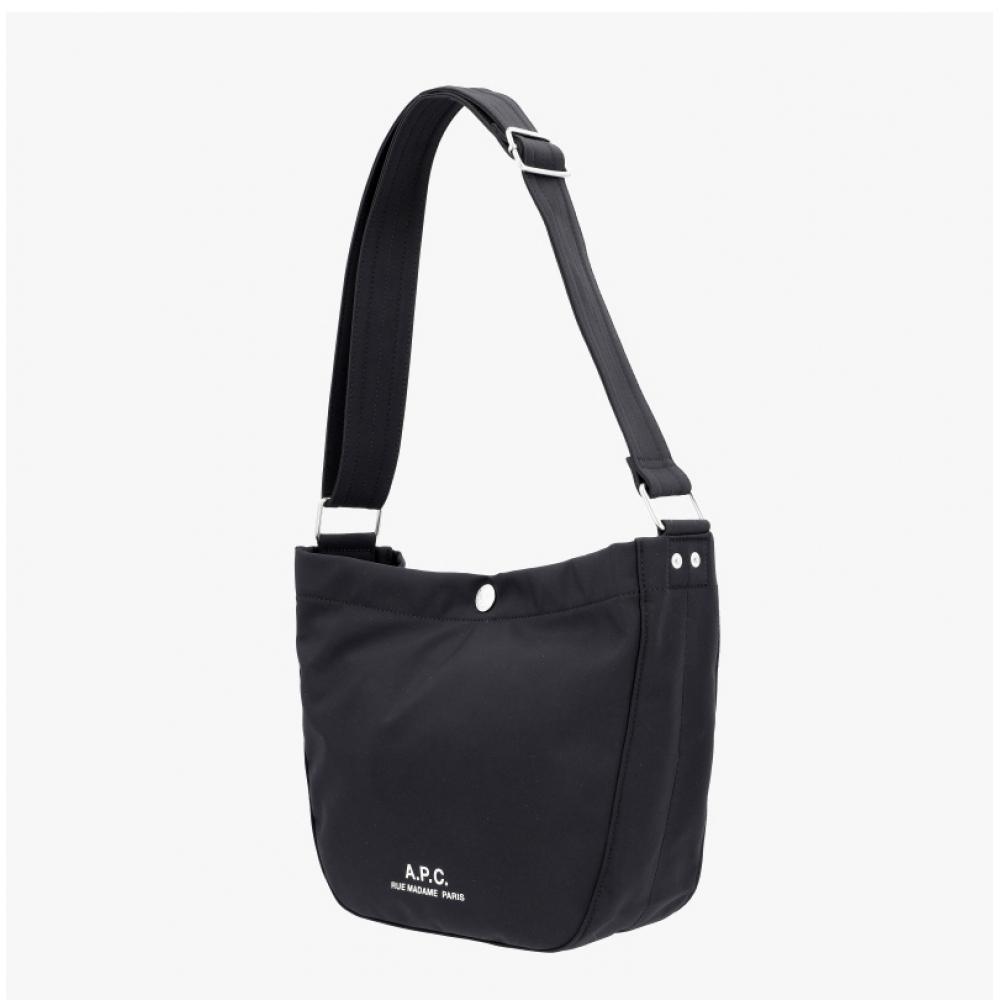 A.p.c Black Journal Small Shoulder Bag M67010 Lzz