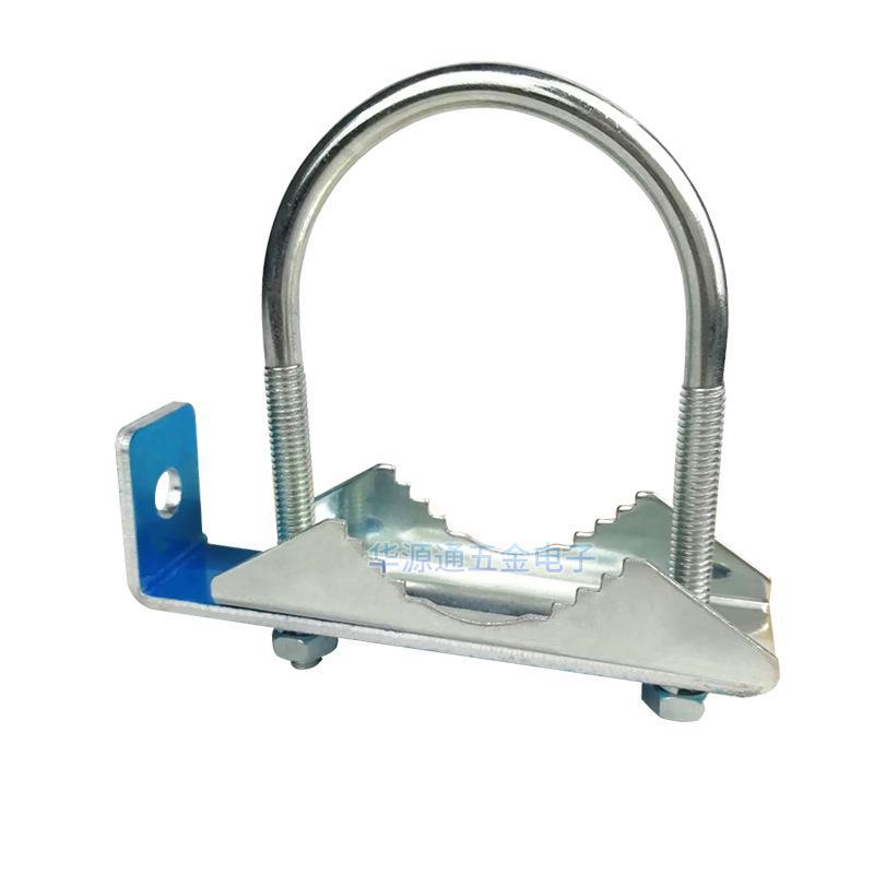 AP Bridge Clamp: Aluminum Alloy Waterproof Box, L-Shaped Antenna Fixed Pole Bracket.