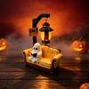 Cute Ghost Reading Lamp Halloween Decoration Ghost Reading Ornament Cute Ghost  Decorative LED Lamp For Home Office Bookshelf