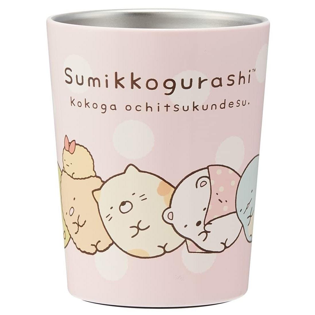 Skater Insulated Cold Convenience Store Coffee Stainless Steel Tumbler 240ml S Vacuum Insulation Sumikko Gurashi STCV1-A