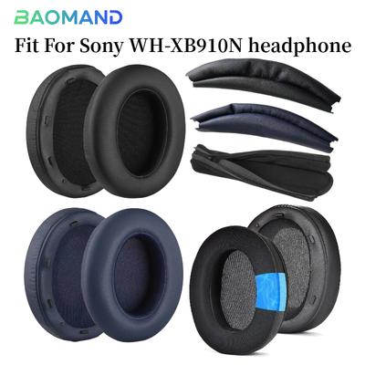 1 Set Replacement Ear Pads Earpads Headband for Sony/Sony WH-XB910N Headphones Memory Foam Ear Cushion Cover