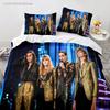 Maneskin Rock Band Maneskin Damiano David Duvet Cover Double Twin Full Queen King Adult Boys Bedclothes Quilt Cover