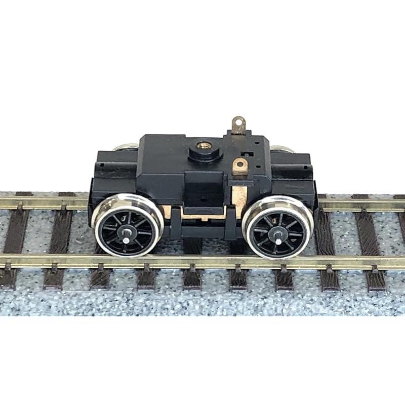 Tenshodo HO Gauge Coreless Power Truck 24.5S (10.5 Spoke Wheels) 05016 Model Train Supplies
