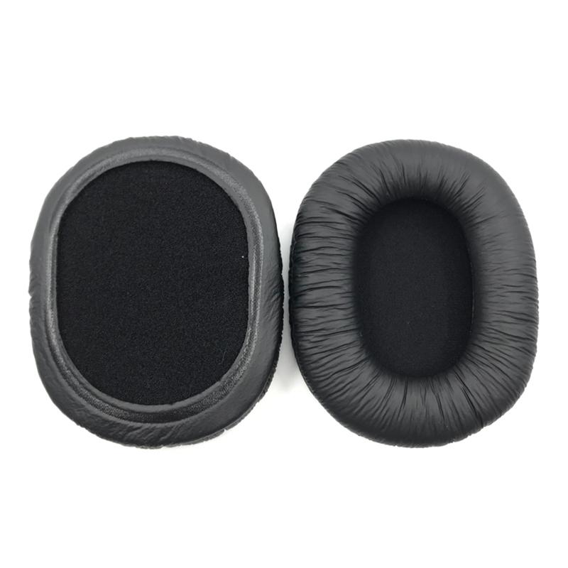 Leather Cloth Earpads for MDR-7506 7510 7520 CD900ST Earphone Memory Foam Earcups Breathable Ear Cushions