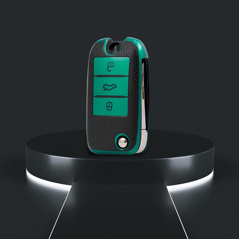 3 Buttons TPU Leather Car Remote Key Case Cover Shell Fob Bag For Roewe RX5 MG3 MG5 MG6 MG7 MG ZS GT GS 350 360 750 Accessories