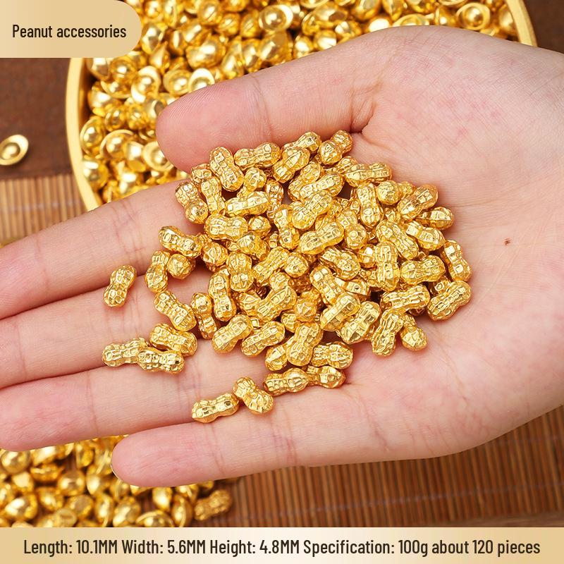 

Креативное латунное украшение в виде золотого слитка - Мини-золотой слиток, символ богатства, для новоселья, свадебного подарка или домашнего декора