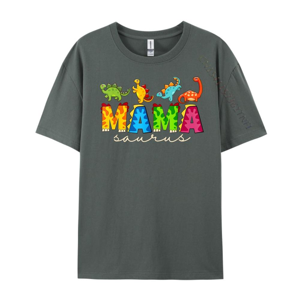 Cute Mamasaurus T Rex Dinosaur Mama Saurus Mothers Day Luxury T Shirt Mens Clothing Deals Mens Tshirts Plus Size