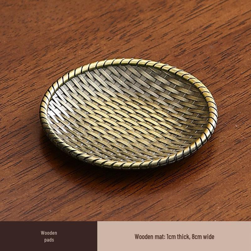 Creative Small Ceramic Persimmon Incense Holder - Zisha Burner for Agarwood & Sandalwood, Ideal for Tea & Incense Ceremonies Indoors