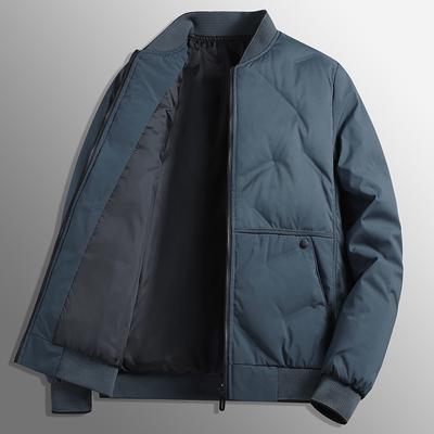 Heren Donsjack voor Herfst en Winter Baseball Donsjack Heren Licht en Dun Warm Casual Jack