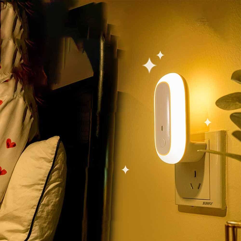 Eye Protection Plug-In Night Light Low Wattage Socket  Wall Light LED Night Light  Baby Feeding