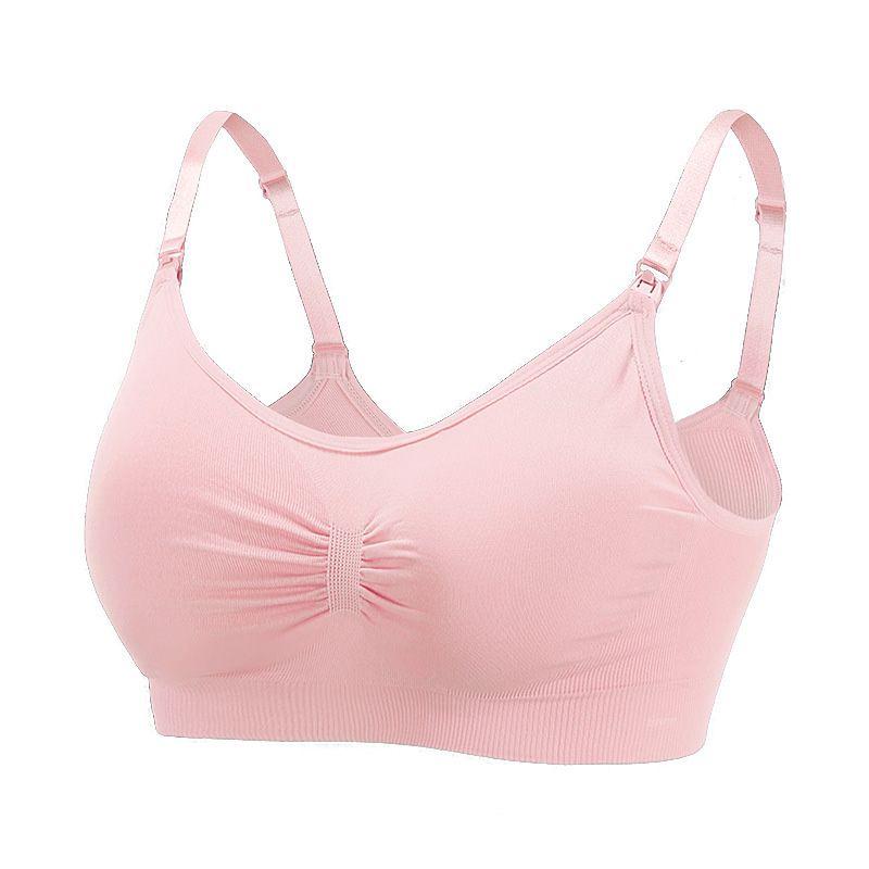Nahtloser Still-BH für Schwangere, ultra-glatt und weich, ohne Bügel, Still-Dessous für Komfort