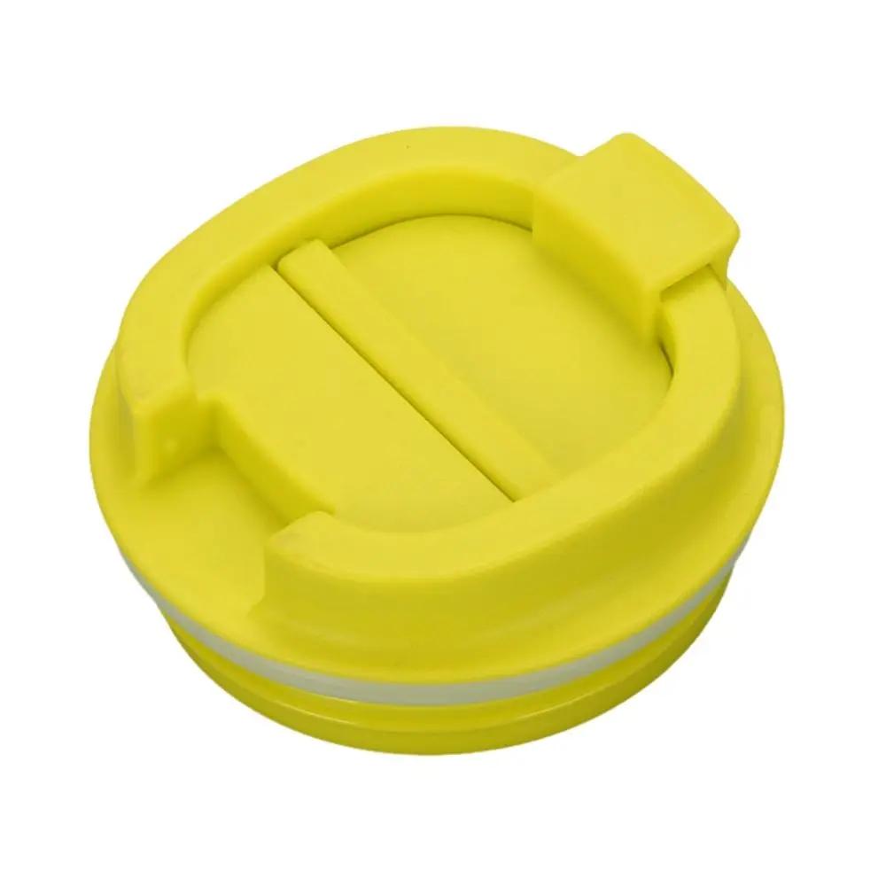 1PC Replacement Coffee Cup Lids Portable Plastic Reusable Travel Cup Flask Cover Lid Outdoor Multicolor Cup Cap