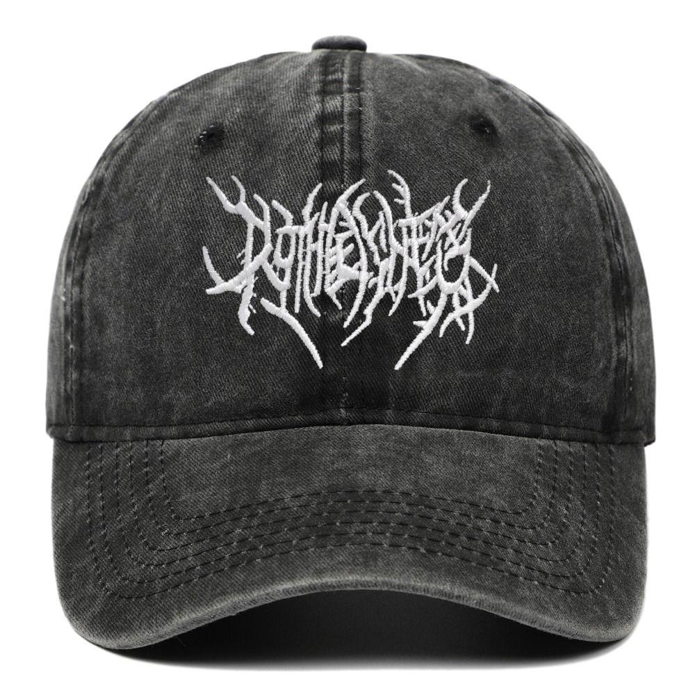 Adjustable Embroidery Baseball Caps Washed Baseball Hats  Man Women Outdoor Sports