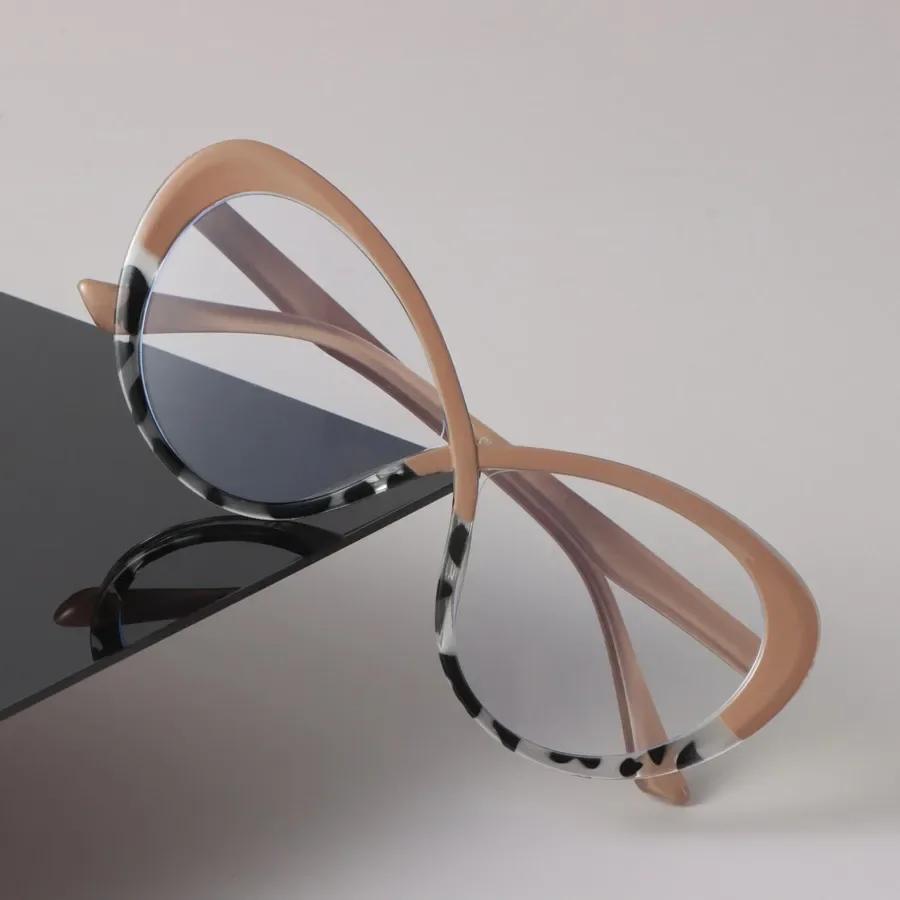 Minimalist Luxury Transparent Glasses Cool Round Frame Eyeglass Women Men Cool Clear Lens Frame Glasses