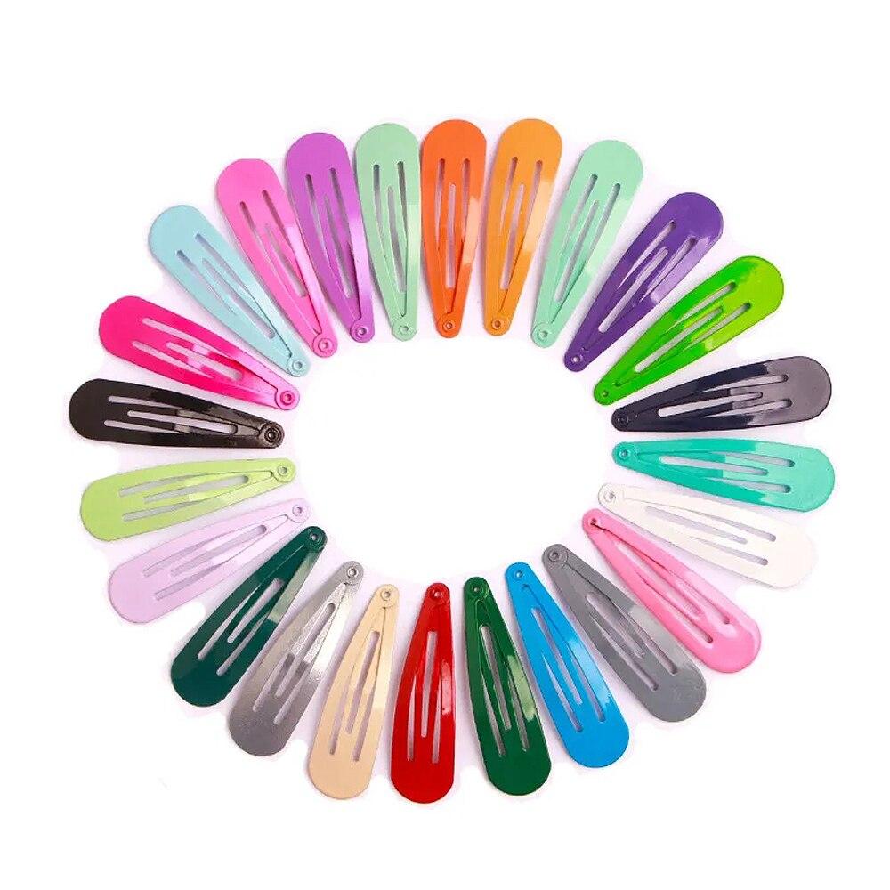40 Pezzi Mollette per Capelli da Bambina Colore Caramella Molletta Gocciolante Barretta da Principessa Fermagli Coreani Copricapo Accessori per Capelli per Bambine