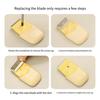 Multi-Functional Cleaning Scraper Retractable Blade Scraper Efficient Dirt Remover Kitchen Gadget for Adhesive Grease Removal