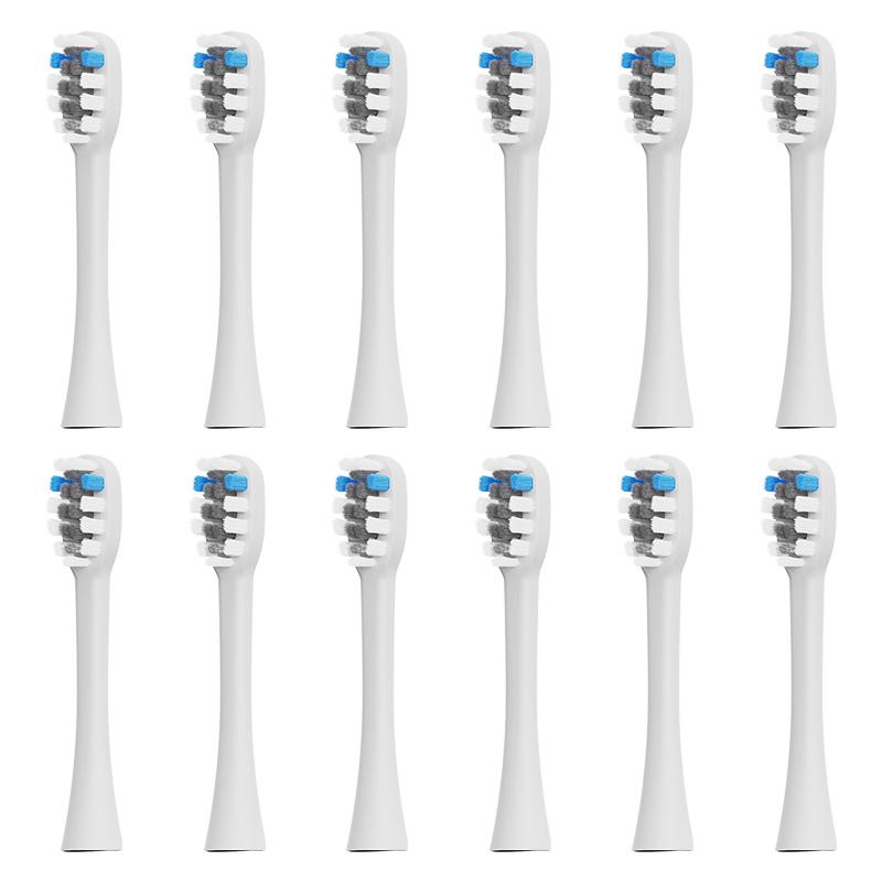 Toothbrush Heads Compatible with DOCOLAB Sonic Electric Toothbrush MT001, Replacement Brush Heads DuPont Nozzles