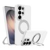 Applicable To Samsung S26Ultra Phantom Magnetic Stand Mobile Phone Case 360 ° Rotating Stand S26Plus Protective Case