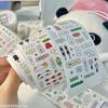 Die-Cut Stickers Cute Doodle Sticker Tapes Kawaii Decorative Sticker Roll Dialog Stamp Deco Scrapbook Journal Decor Supplies
