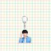 BTS Casual Style Keychain, Bangtan Boys Photo Keyring, Kpop Idol Bag Pendant for ARMY Fans(Jin RM Suga Jimin V J-Hope Jungkook)